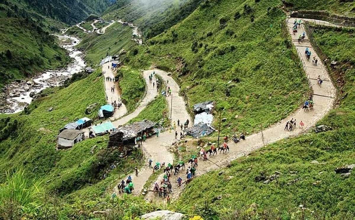 Heavy rain alert in Kedarnath Dham and pilgrims going there should be careful