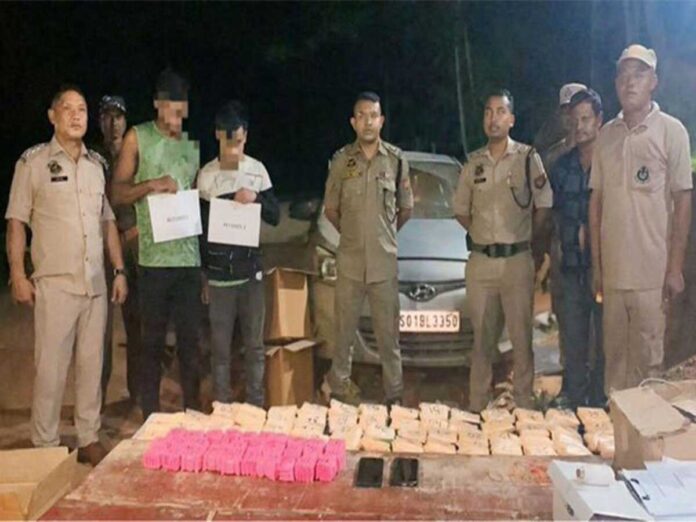 Huge quantity of heroin and yaba tablets seized in Assam