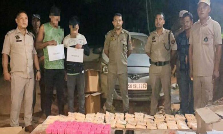 Huge quantity of heroin and yaba tablets seized in Assam