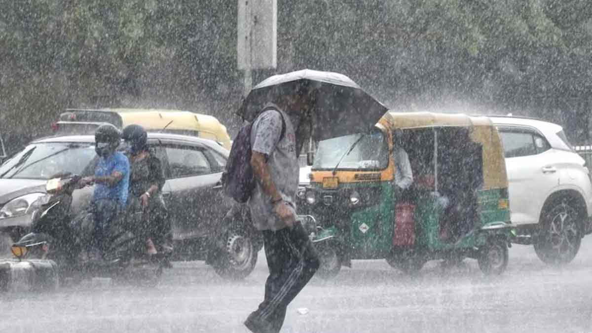 It will rain in Delhi today, strong winds will blow; Meteorological Department has issued a yellow alert