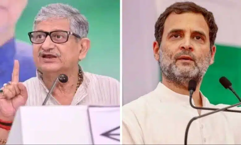 Lallan Singh took a dig at Rahul Gandhi's remarks in Parliament