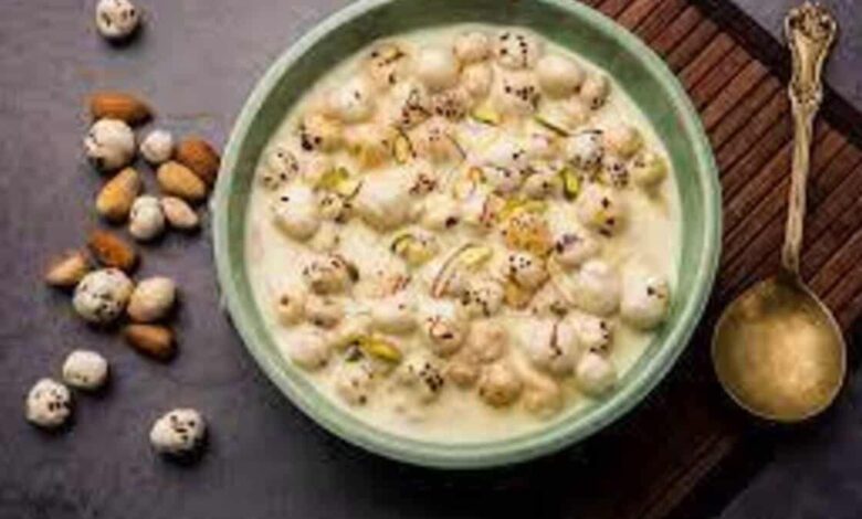 Makhana Mix makhana in milk and drink it, you will get 9 amazing benefits
