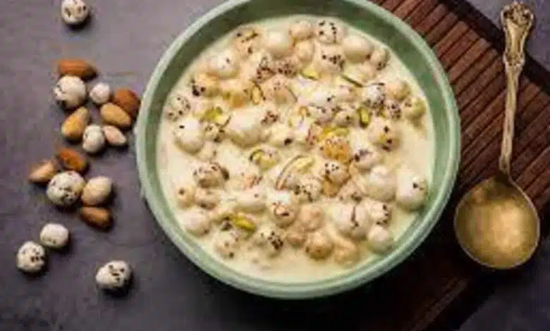 Makhana Mix makhana in milk and drink it, you will get 9 amazing benefits