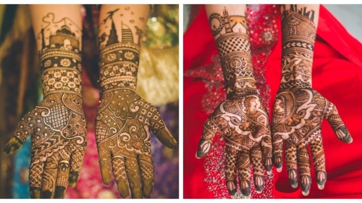 Mehndi 6 minimal circle mehndi designs for saavan