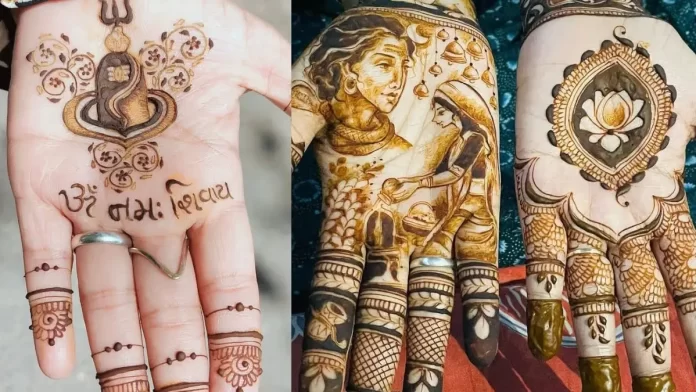 Mehndi 6 minimal circle mehndi designs for saavan