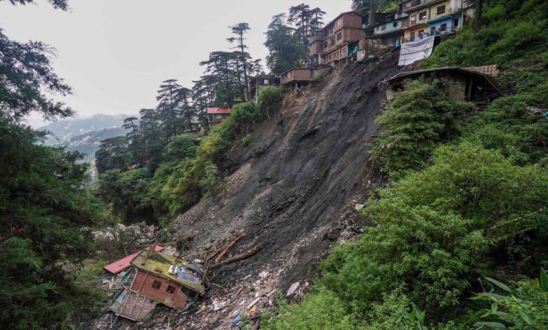 Mother and her 3 children died in landslide in Nagarkurnool, Telangana