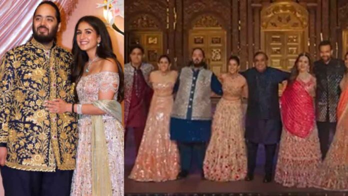 Mukesh Ambani's different style on the dance floor, hugged his son-in-law Anand