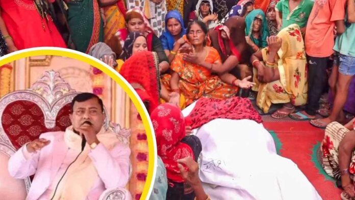 On Hathras stampede Ram Mandir's chief priest said The organiser of the satsang is responsible