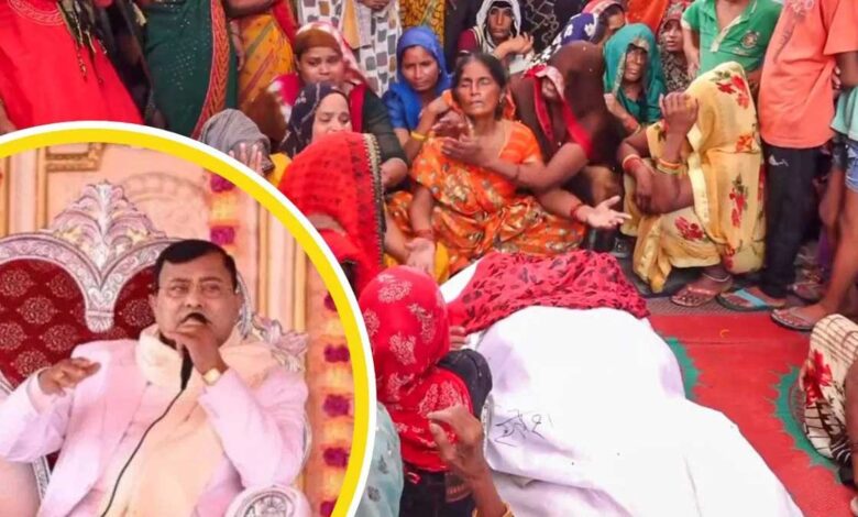 On Hathras stampede Ram Mandir's chief priest said The organiser of the satsang is responsible