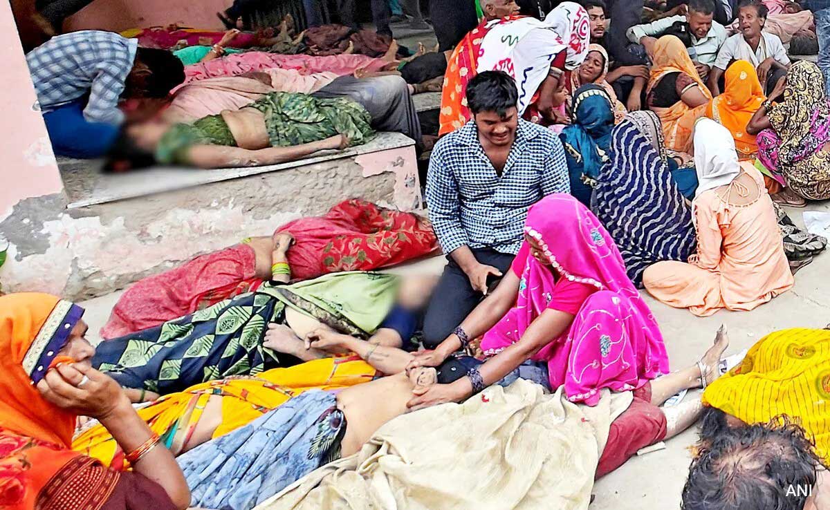 On Hathras stampede Ram Mandir's chief priest said The organiser of the satsang is responsible