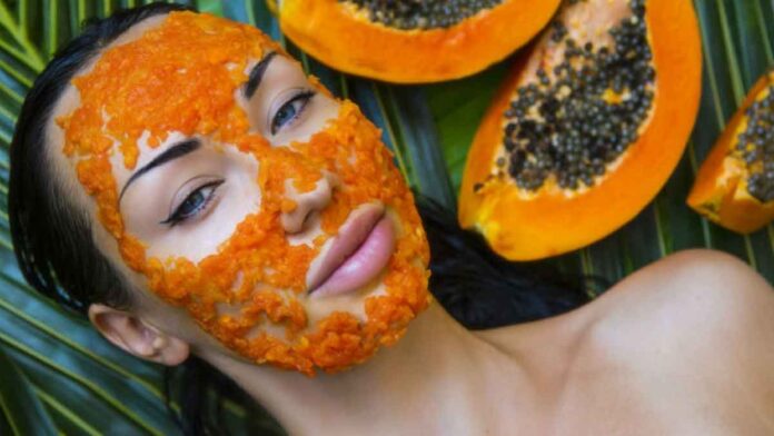 Papaya Facepack An easy home remedy to protect your face from tanning and make it glowing in summer