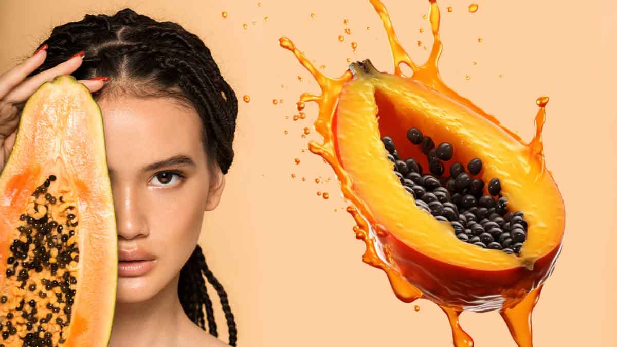 Papaya Facepack An easy home remedy to protect your face from tanning and make it glowing in summer