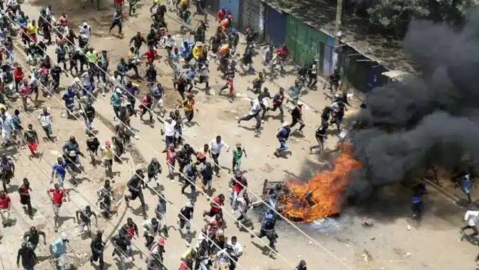 Protests in Kenya against tax policies and other governance issues