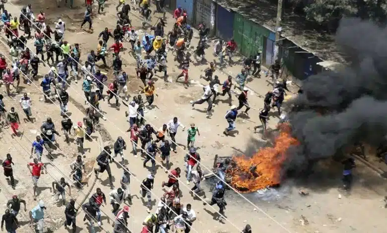 Protests in Kenya against tax policies and other governance issues