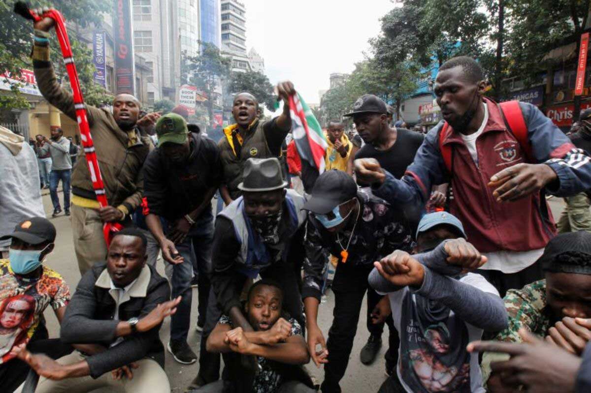 Protests in Kenya against tax policies and other governance issues