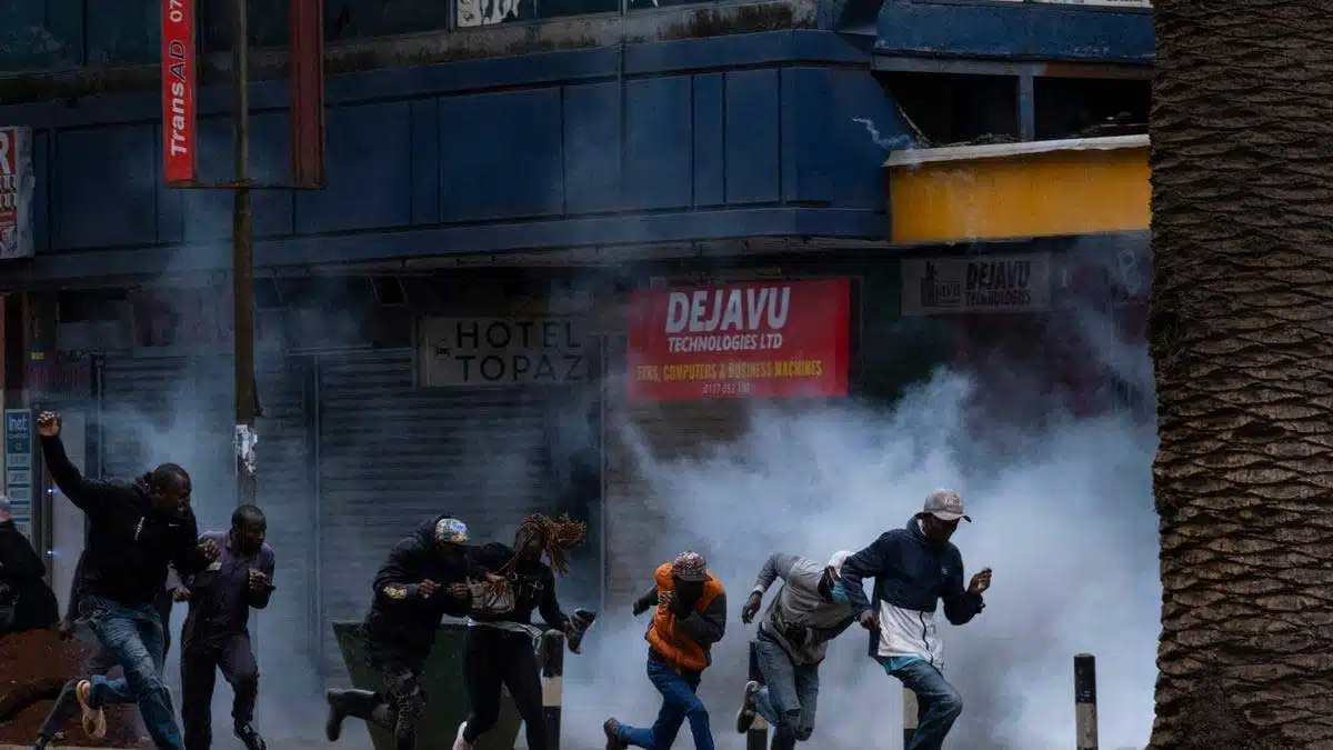 Protests in Kenya against tax policies and other governance issues