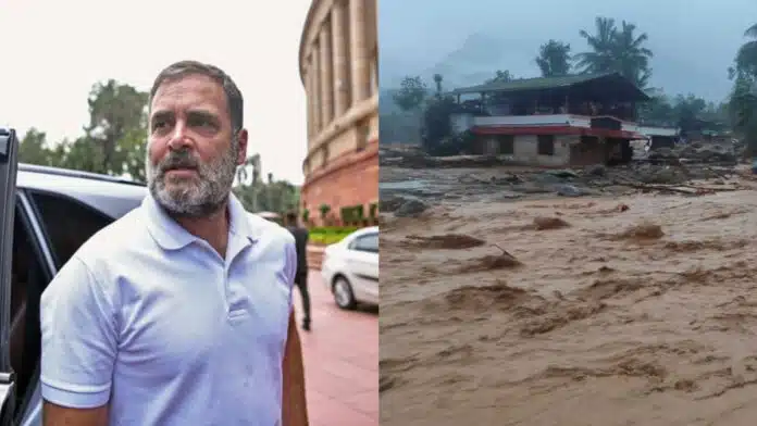 Rahul Gandhi urges Centre to provide full assistance to those affected by Wayanad landslide