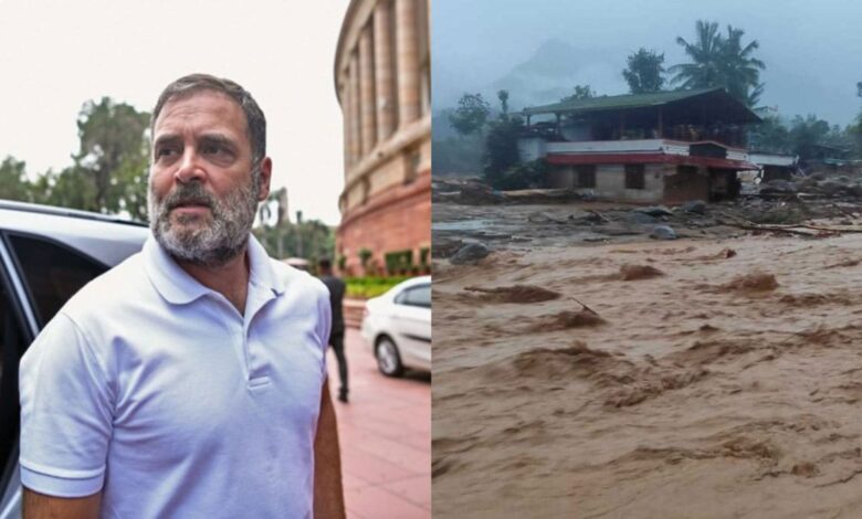 Rahul Gandhi urges Centre to provide full assistance to those affected by Wayanad landslide