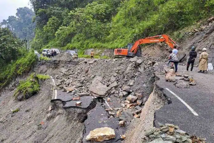 Rescue operations underway after massive landslide on NH 66 in Kannada Karnataka