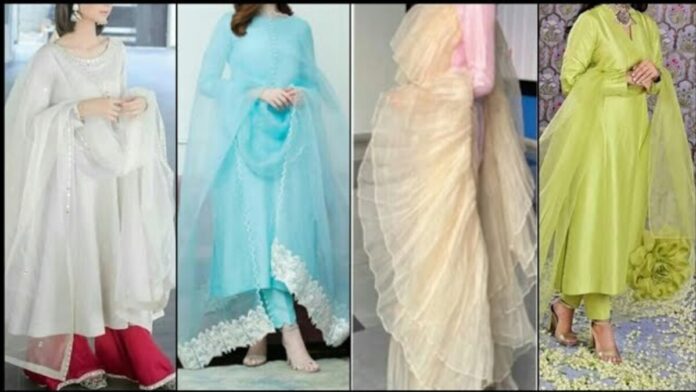 Summer Suit Designs These special designs of organza salwar suits are best for daily wear in the office,