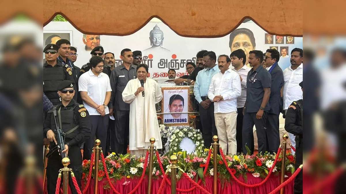 Tamil Nadu CM Stalin visits BSP leader Armstrong's house