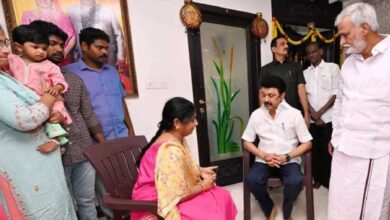 Tamil Nadu CM Stalin visits BSP leader Armstrong's house