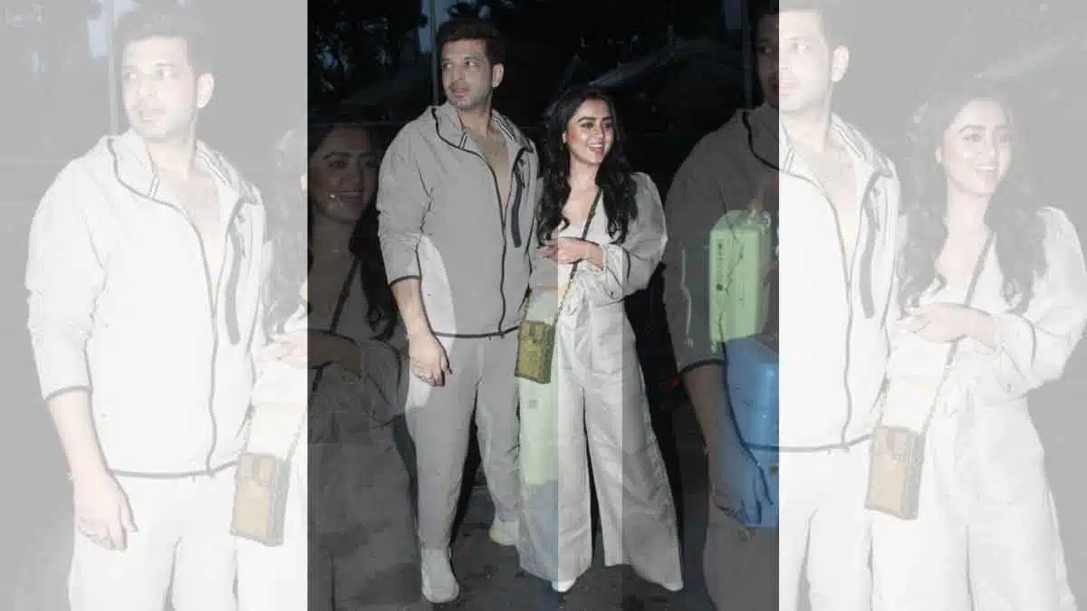 Tejasswi Prakash and Karan Kundra spotted together at the airport