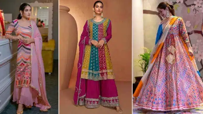 These multi-coloured Salwar suits will look great on the occasion of Sawan, see new designs