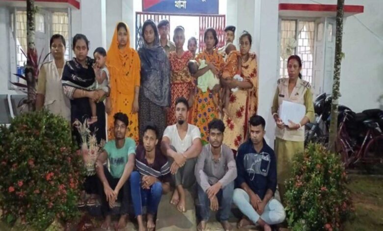 Tripura Police arrested 11 Bangladeshi citizens