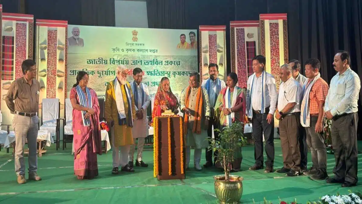 Tripura gov approves Rs 22 cr for farmers affected by cyclone Midhili