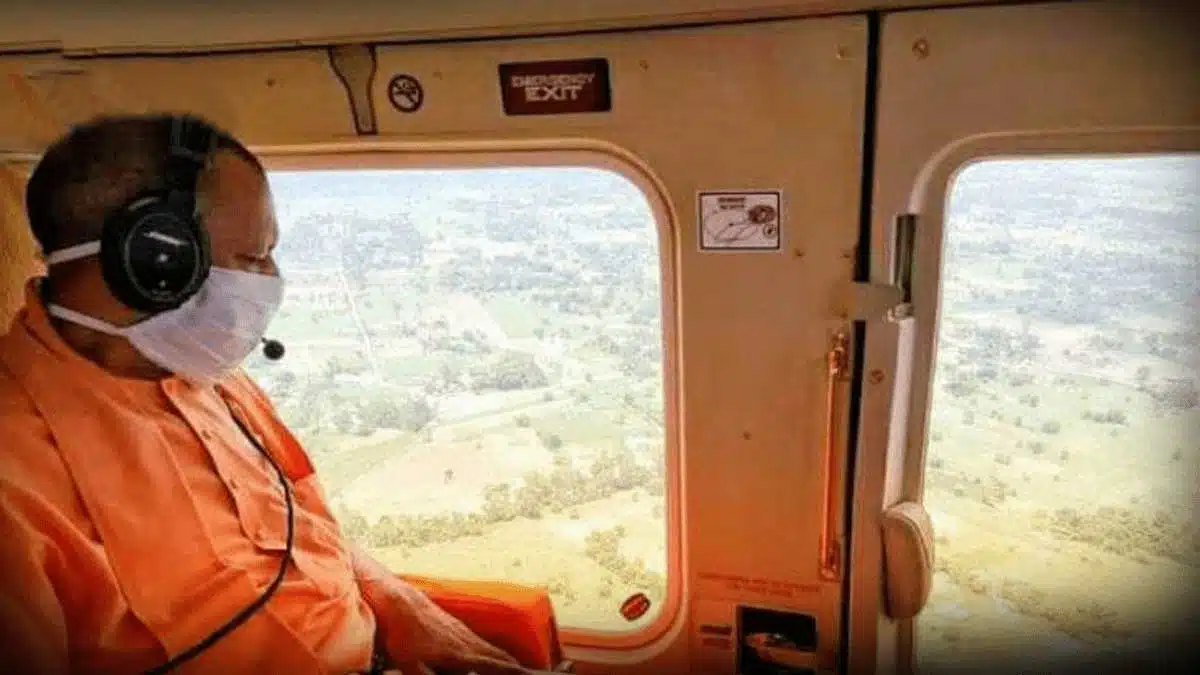 UP CM Yogi will inspect flood affected areas in Shravasti and Balrampur