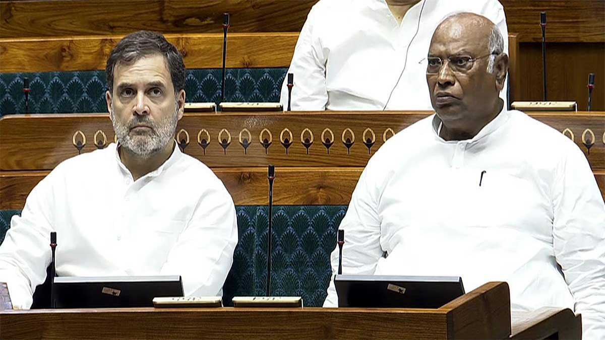 Union Budget 2024 Rahul Gandhi and Mallikarjun Kharge criticised the budge