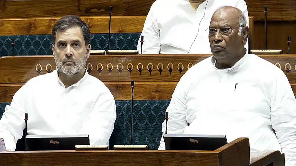 Union Budget 2024 Rahul Gandhi and Mallikarjun Kharge criticised the budge