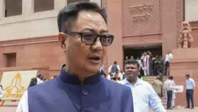 Union Minister Kiren Rijiju criticized the opposition for doing politics on the Union budget