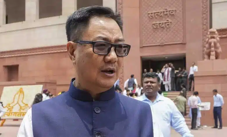 Union Minister Kiren Rijiju criticized the opposition for doing politics on the Union budget