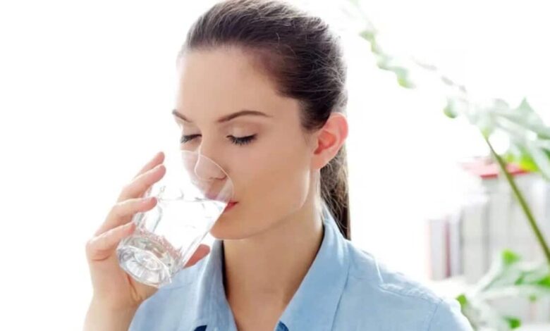 Water Why should we not drink water while standing