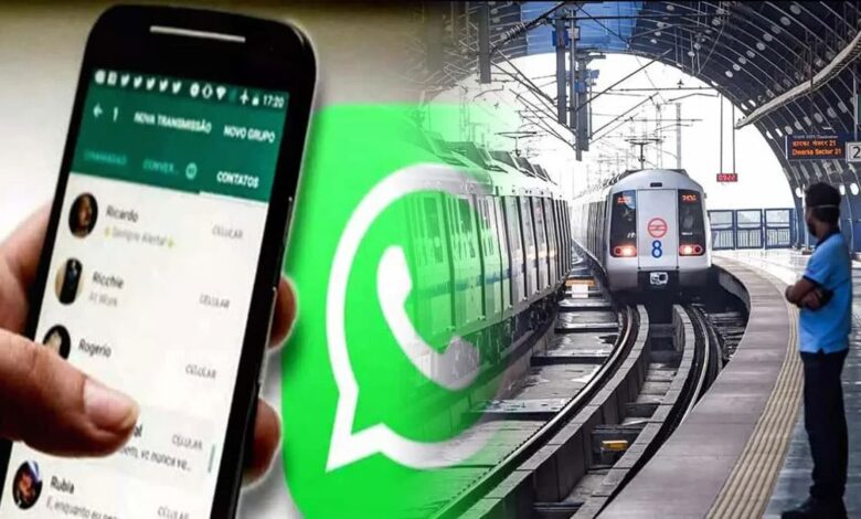WhatsApp launches delhi Metro card recharge facility