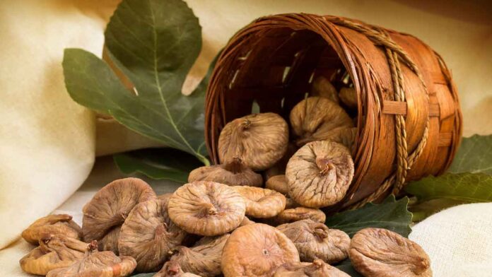 Which vitamin is found most in figs