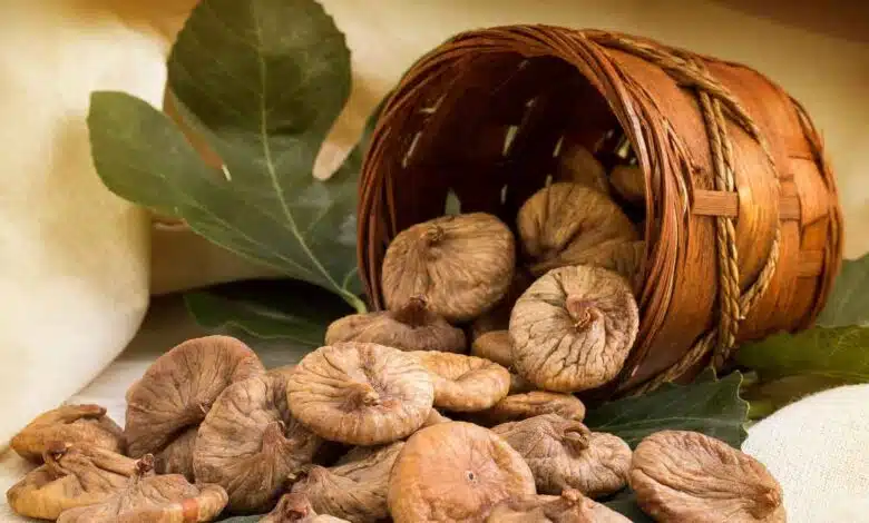 Which vitamin is found most in figs