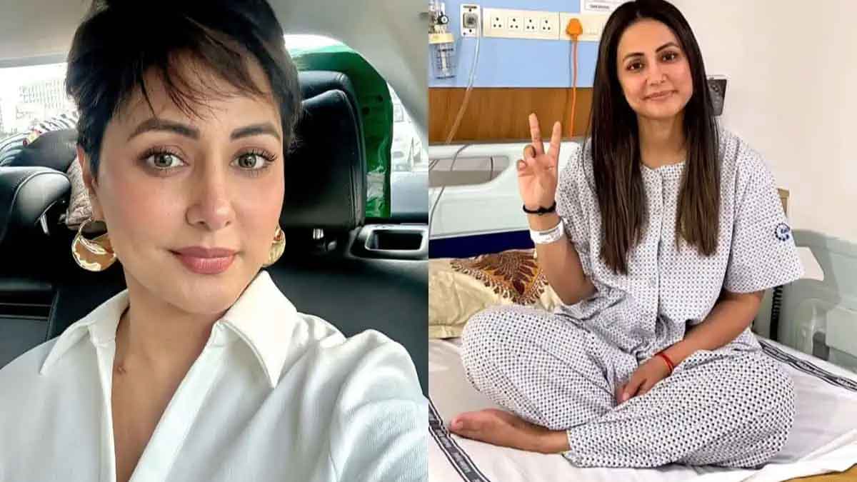 Your eyes will get wet after seeing the spirit of Hina Khan who is battling cancer