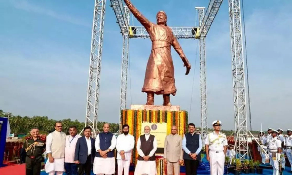 A joint committee headed by the Indian Navy was formed to investigate the incident of damage to the statue of Shivaji Maharaj in Maharashtra