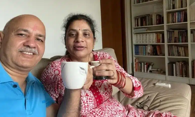 After Manish Sisodia got bail he enjoyed tea on the first morning of independence
