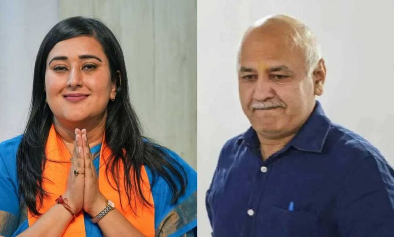 BJP's Bansuri Swaraj made a scathing attack on AAP leader Manish Sisodia