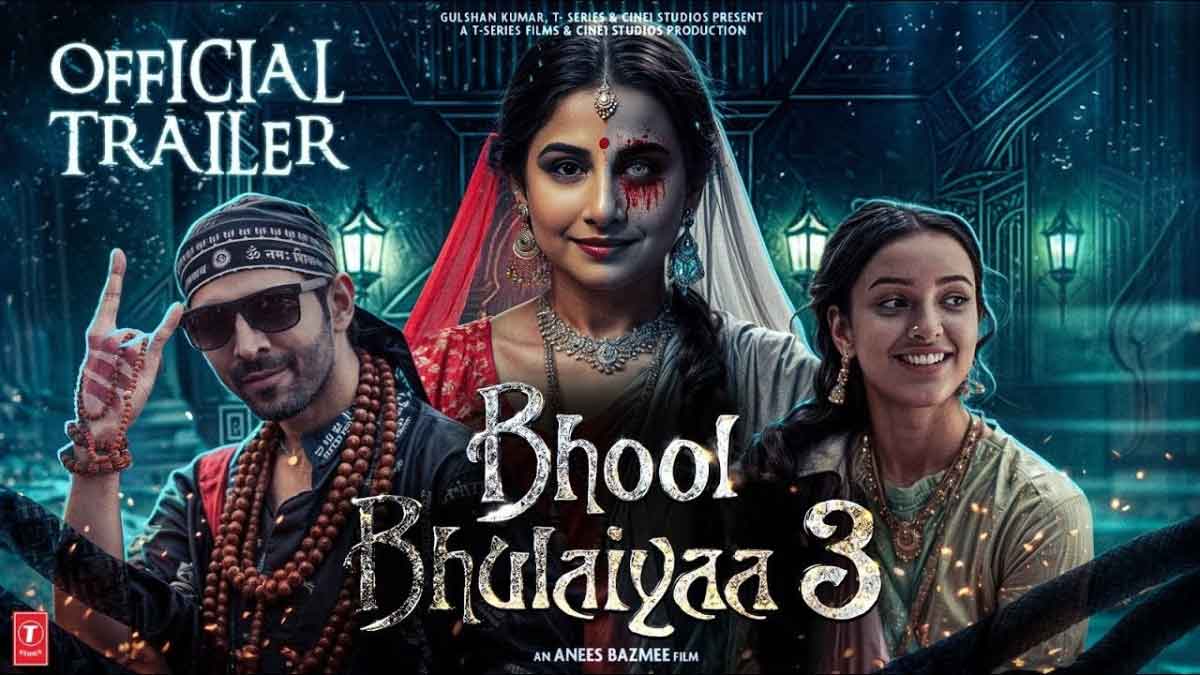 Bhool Bhulaiyaa 3 Teaser of 'Bhool Bhulaiyaa 3' will be released in cinemas globally