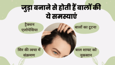 Bun Hairstyle Making it causes these hair problems