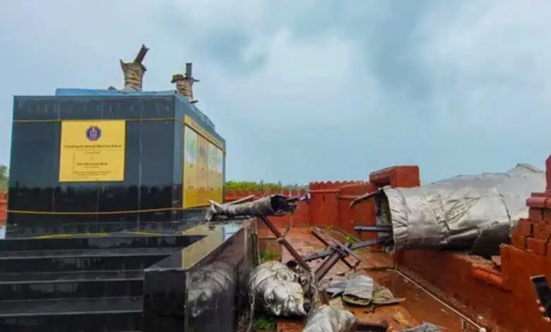 Statue of Chhatrapati Shivaji Maharaj collapsed in Sindhudurg, Maharashtra, know the reason