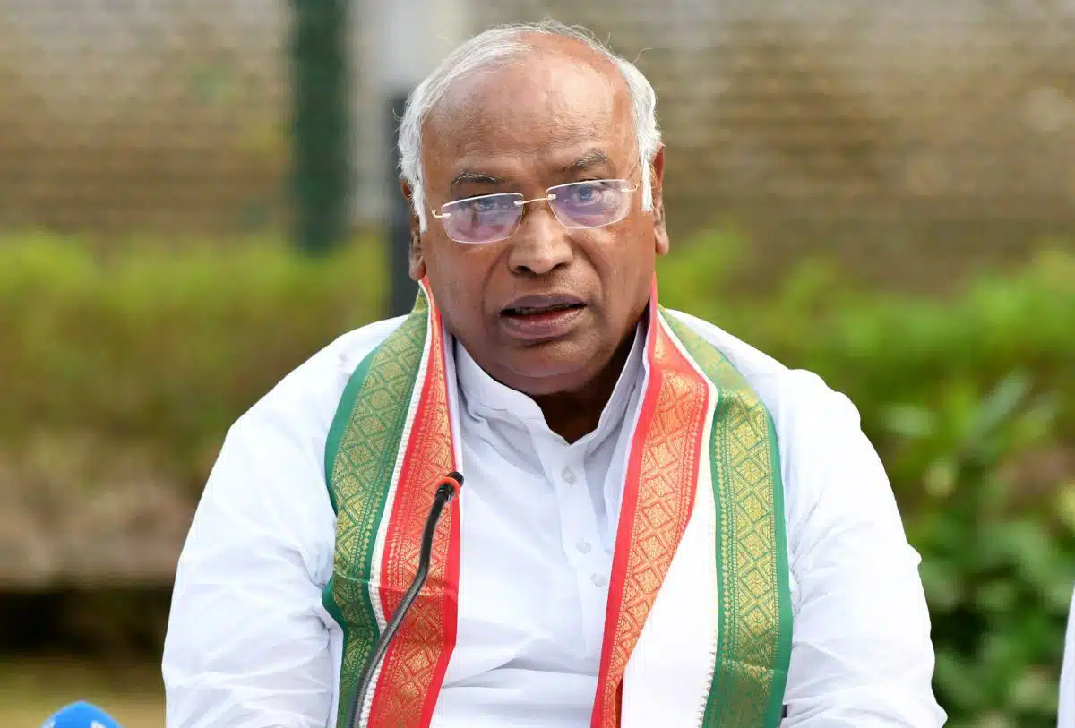 Congress chief Mallikarjun Kharge targets the Centre over MGNREGA