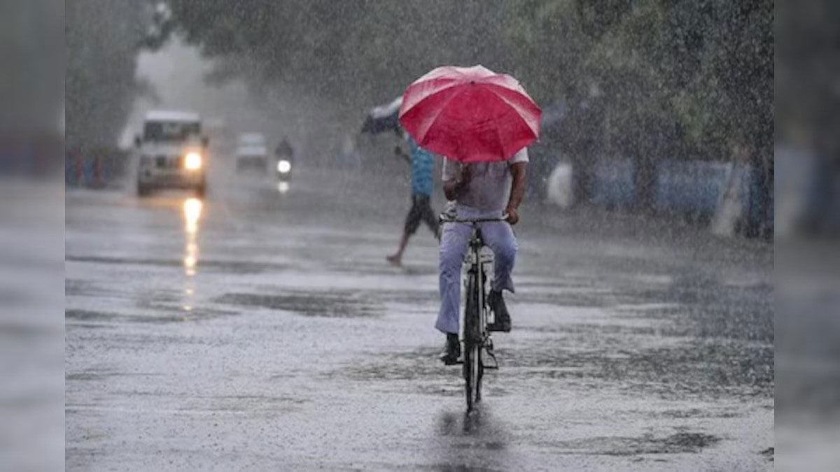 Heavy rain in many areas of Ambala Haryana