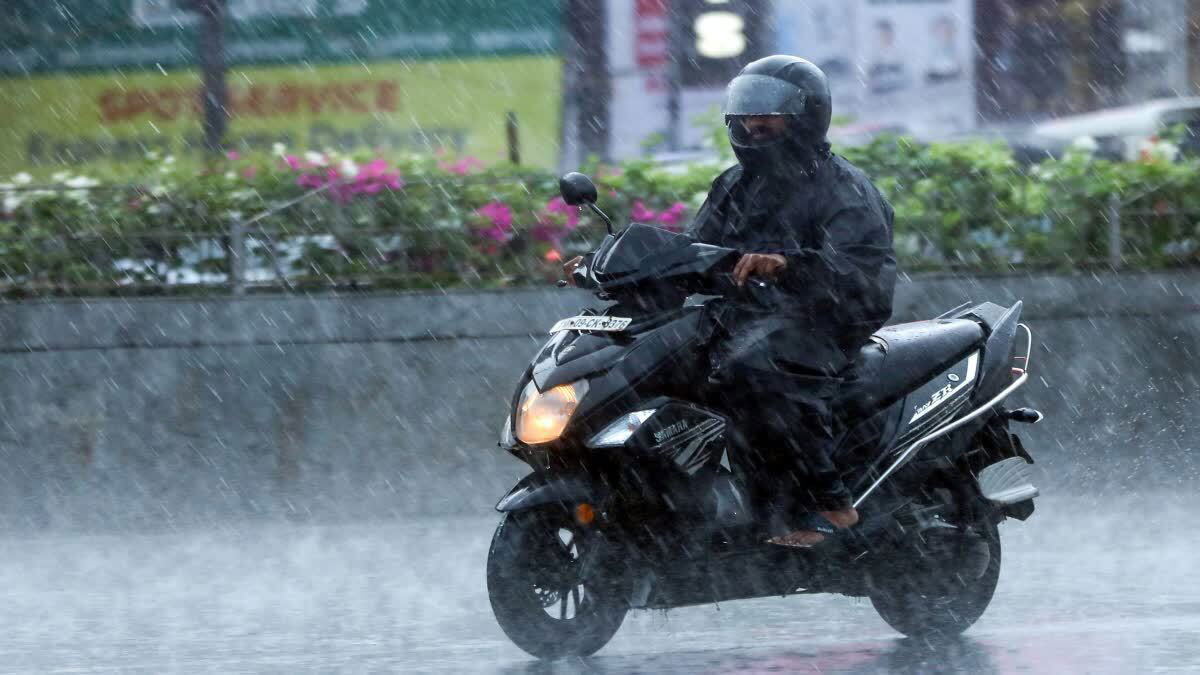 Heavy rain in many areas of Ambala Haryana