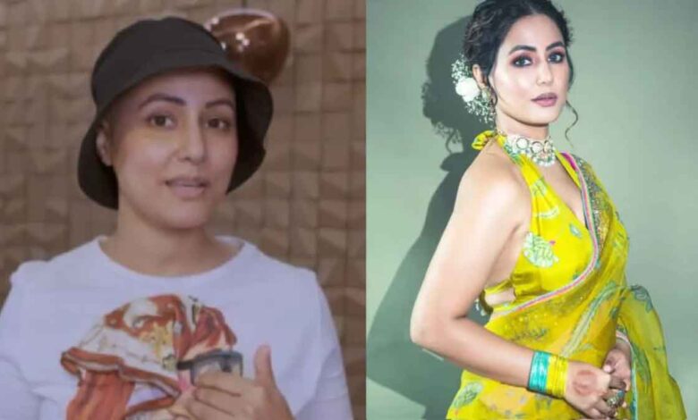 Hina Khan shared a new video, seen wearing a black hat